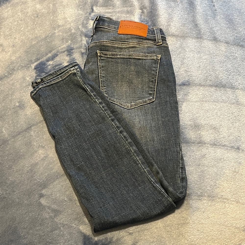 Lucky Brand Medium Blue Skinny Jeans